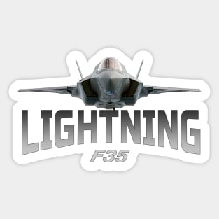 F-35 Lightning Jet Fighters Sticker